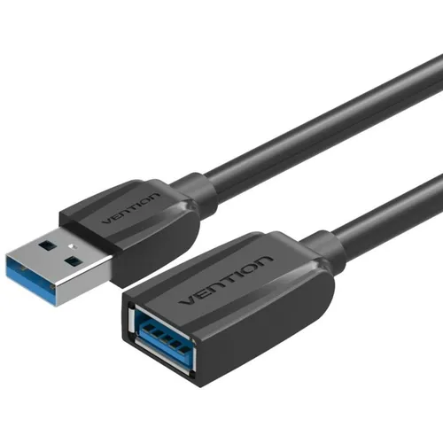 Кабель-удлинитель USB3.0 VENTION VAS-A45-B050, USB 3.0 A(m) - USB 3.0 A(f), круглое, 0.5м