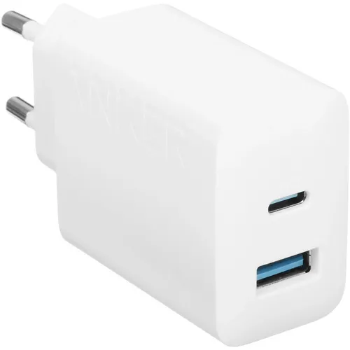 Сетевое зарядное устройство ANKER 312, USB-A, USB-C, 20Вт, 3A [b2348g21]