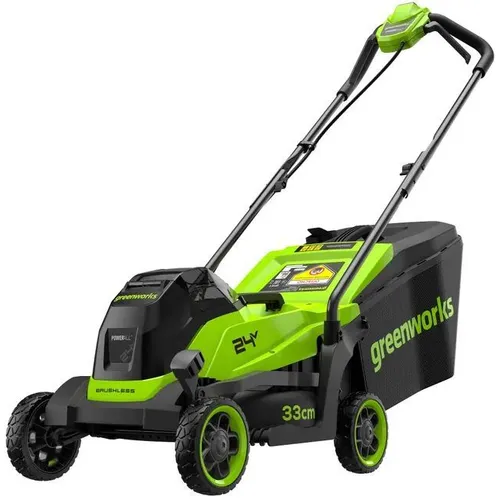 Газонокосилка аккумуляторная GREENWORKS GD24LM331, 33см, 2Ач, с 1 АКБ, с ЗУ [2520607ua]