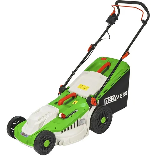 Газонокосилка электрическая REDVERG RD-ELM430, 43см, несамоходная