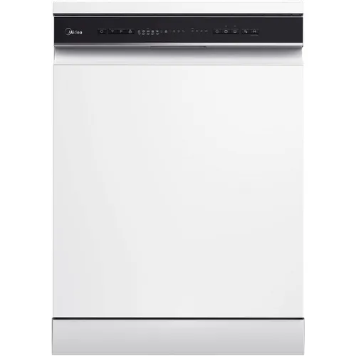 Посудомоечная машина Midea MFD60S150Wi, полноразмерная, напольная, 59.8см, загрузка 14 комплектов, белая