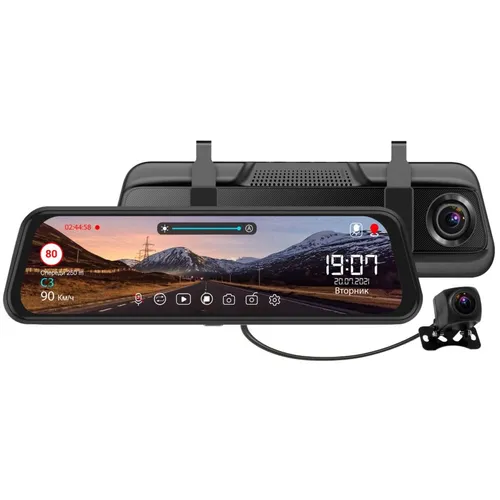 Видеорегистратор TrendVision MR-810 GT, черный