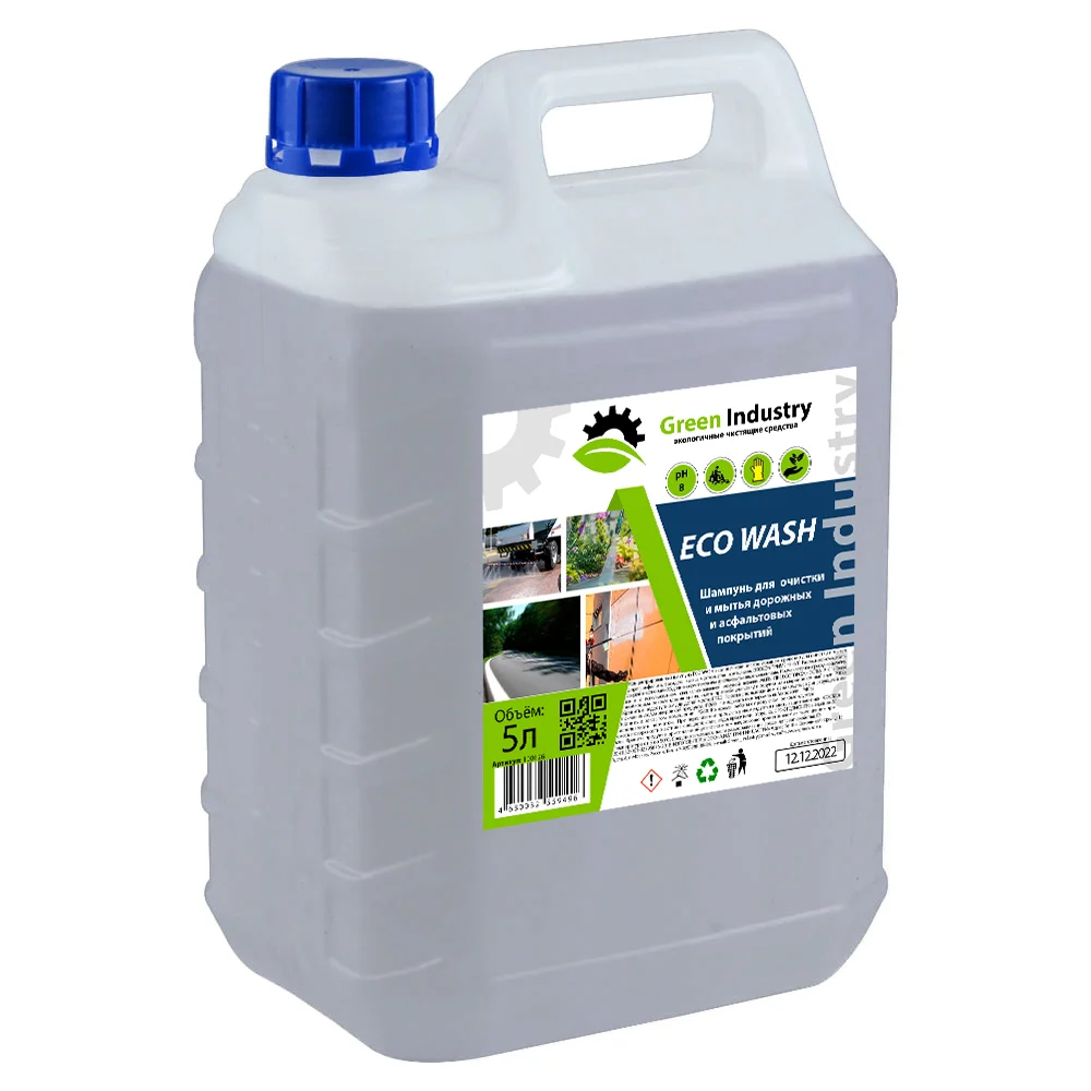 Средство для очистки асфальта и фасадов зданий Green Industry Eco Wash 100126