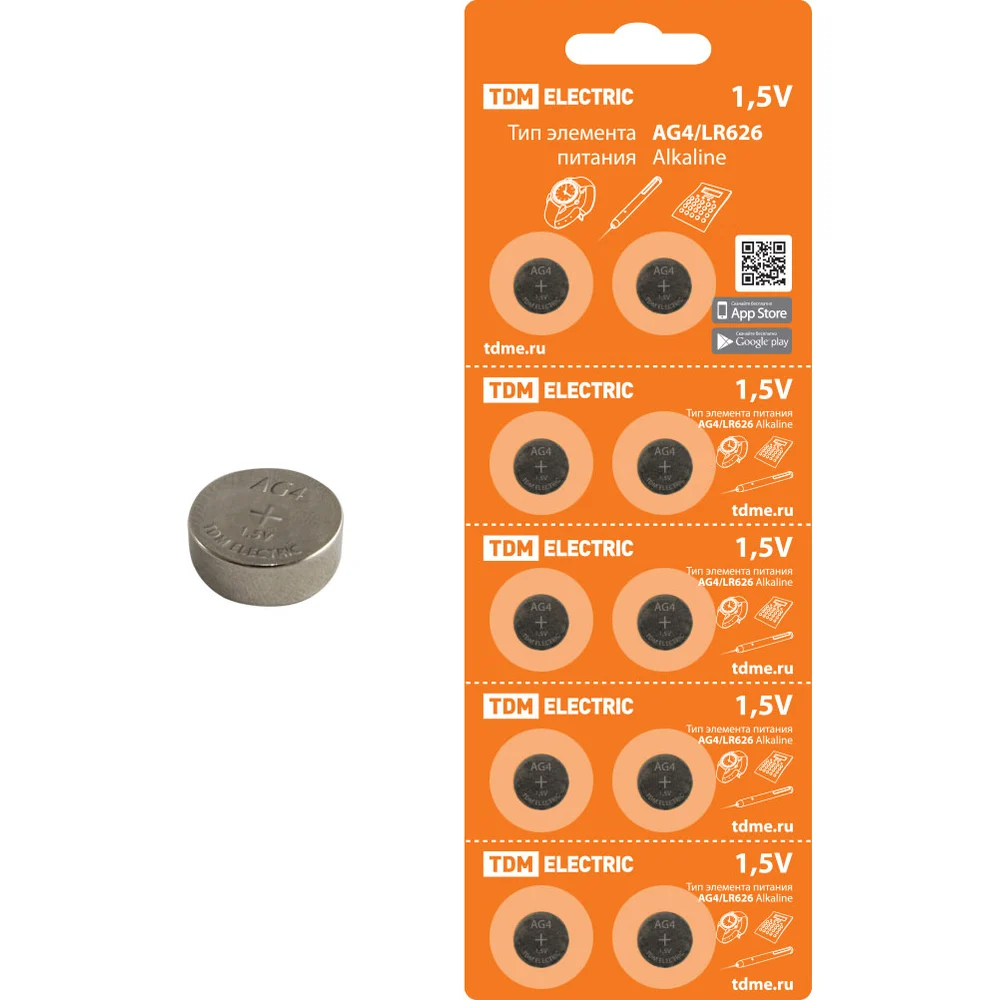 Элемент питания TDM Alkaline SQ1702-0042