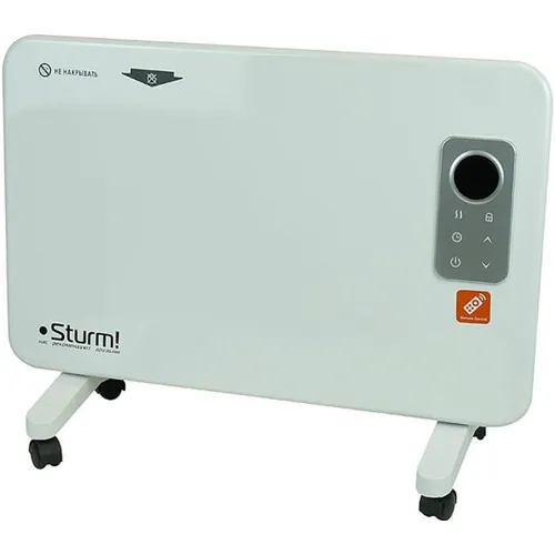 Конвектор STURM! CH1000D, 1000Вт, с терморегулятором, белый