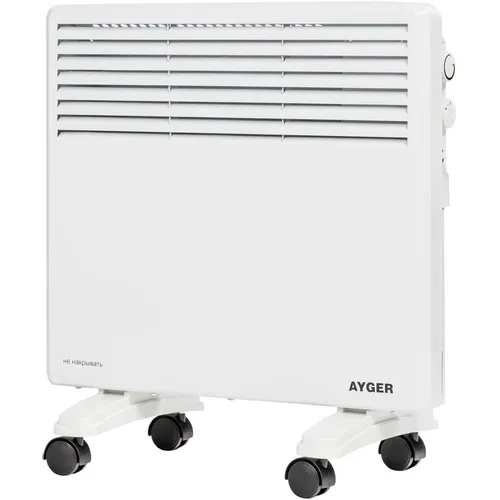 Конвектор AYGER AEC-1000, 1000Вт, с терморегулятором, белый