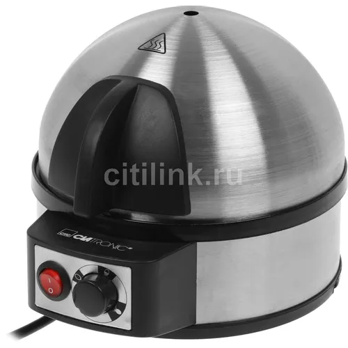 Яйцеварка CLATRONIC EK 3321, 400Вт, нержавеющая сталь [263118]