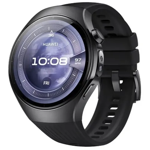 Смарт-часы Huawei Watch 5 Rates-L19F, 46мм, 1.5", с SIM, черный