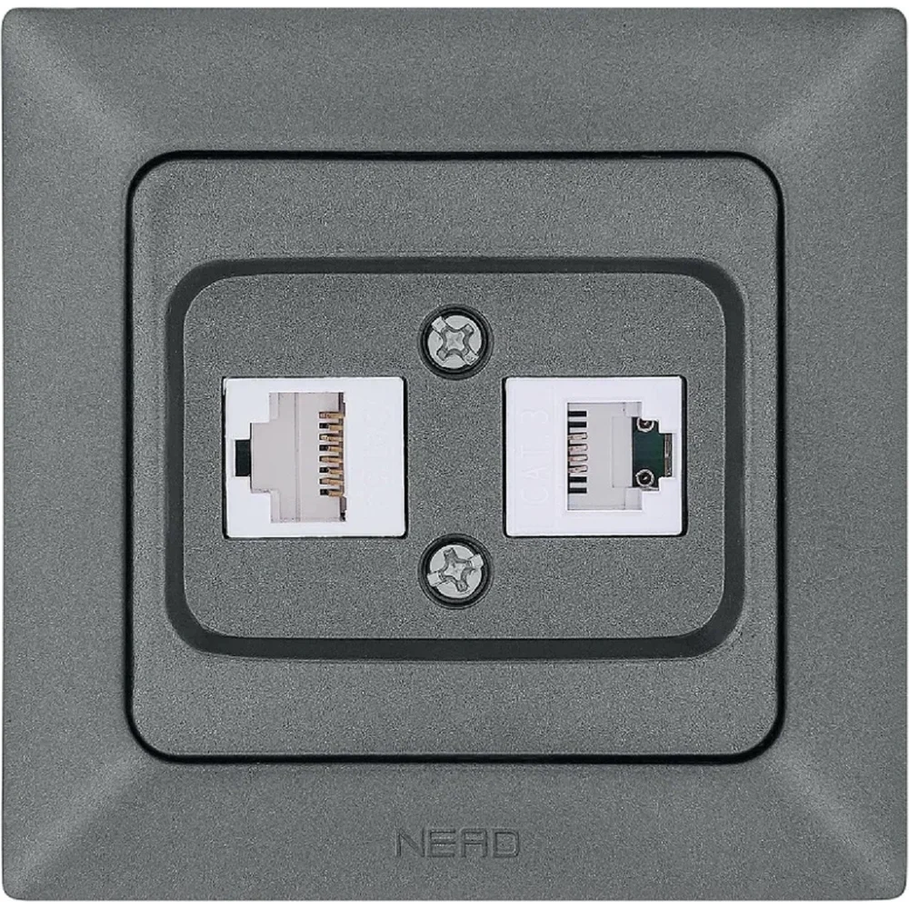 Компьютерная телефонная розетка NE-AD Aras 93-121-21-DN