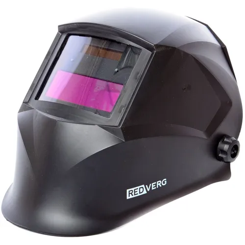 Маска сварщика REDVERG RD-WM 305, хамелеон, 4/11 din, окно: 90x35мм [rd-wm 305/асф100]