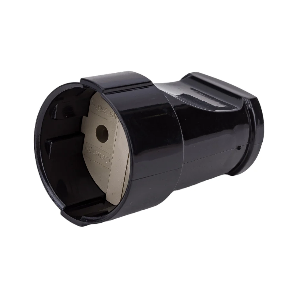 Круглая разборная розетка General Lighting Systems GRV-S-10-R-B-IP20 470501