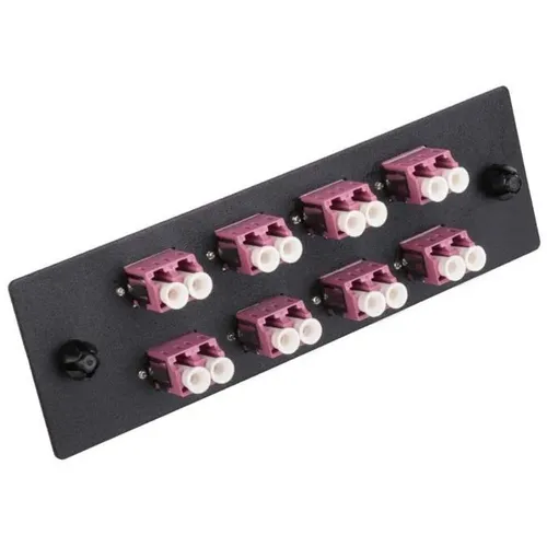Панель Lanmaster LAN-APM-8X2LC/OM4 1U 8xLC дупл. 50/125 OM4
