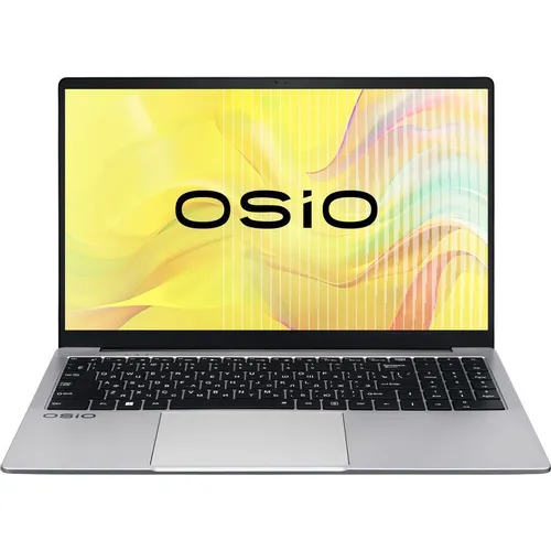 Ноутбук OSIO FocusLine F150i-023, 15.6", 2023, IPS, Intel Core i5 1235U 1.3ГГц, 10-ядерный, 16ГБ DDR4, 1ТБ SSD, Intel Iris Xe graphics, без операционной системы, серый