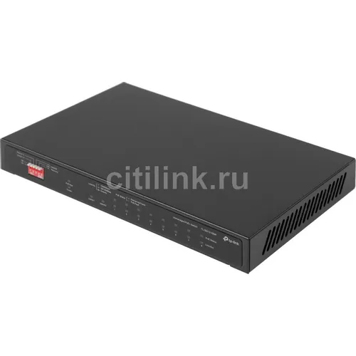 Коммутатор TP-LINK TL-SG1210MP, неуправляемый