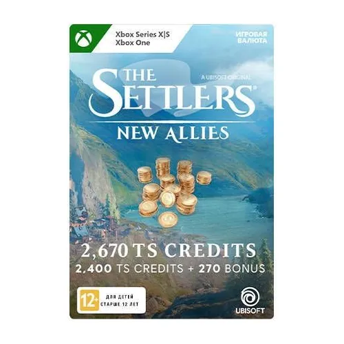 Пополнение игровой валюты Microsoft The Settlers: New Allies 2670 Credits Pack, регион: Россия, Весь мир