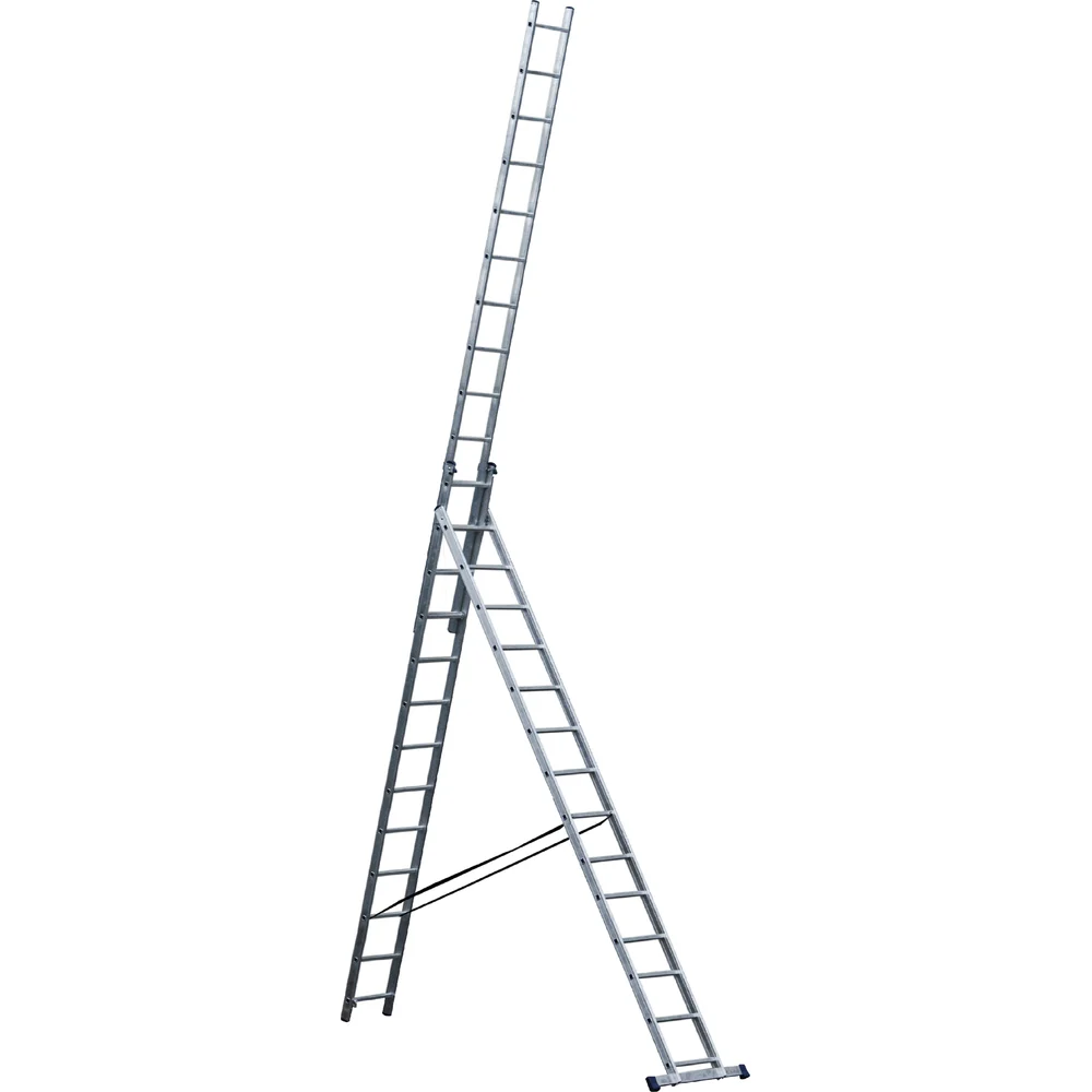 Усиленная универсальная трехсекционная лестница STAIRS ALP314