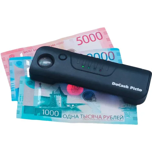Детектор банкнот DOCASH Picto просмотровый АКБ