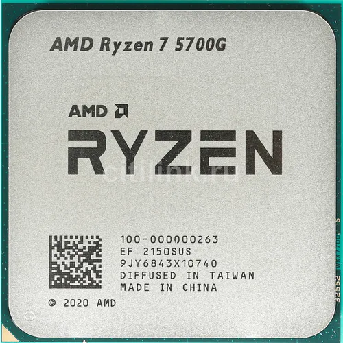 Процессор AMD Ryzen 7 5700G, AM4, OEM [100-000000263]