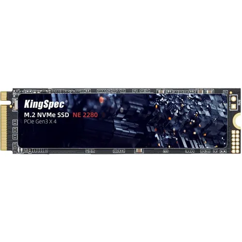 SSD накопитель KINGSPEC NE-2TB 2ТБ, M.2 2280, PCIe 3.0 x4, NVMe, M.2