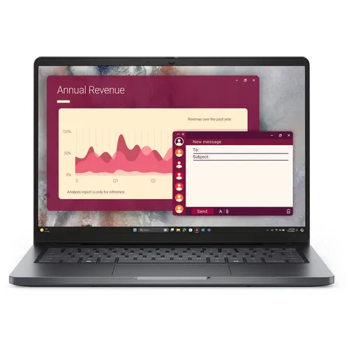 Ноутбук Dell Pro 14 PC14250, 14", IPS, Intel Core 5 220U 1.4ГГц, 10-ядерный, 16ГБ DDR5, 512ГБ SSD, Intel Graphics, Linux, серый [pro14-5652]