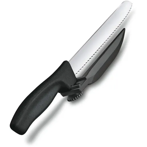 Нож кухонный Victorinox Swissclassic DUX-MESSER, 210мм, стальной, черный [6.8663.21]