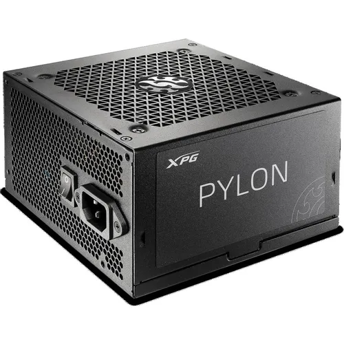 Блок питания XPG Pylon 750B, 750Вт, 80 PLUS BRONZE, 120мм, черный, retail [pylon750b-bkceu]