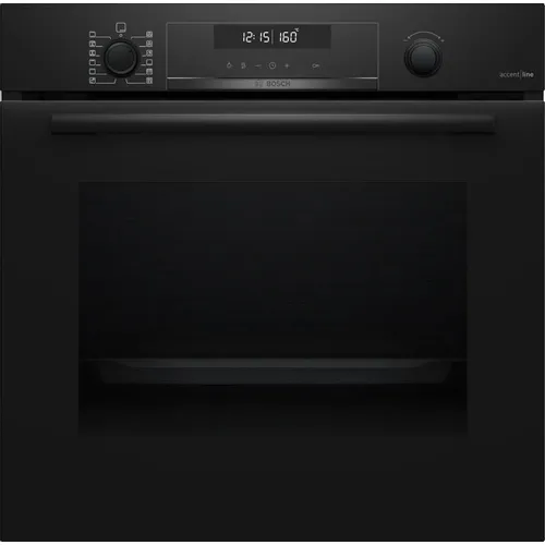 Духовой шкаф электрический Bosch HBG478CB3, 71л, черный