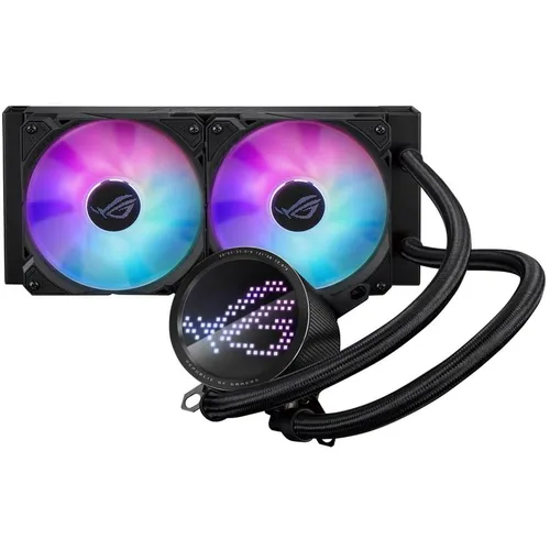 Система водяного охлаждения ASUS Rog Ryuo III 240, 4-pin, ARGB, 120мм, черный, retail [90rc00j1-m0uay0]