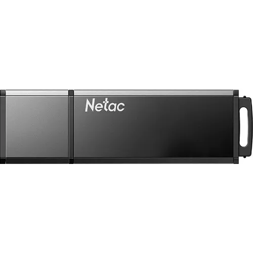 Флешка USB NETAC U351 32ГБ, USB3.0, серый [nt03u351n-032g-32bk]