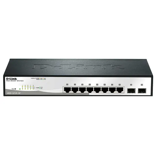 Коммутатор D-Link DGS-1210-10/F1A, управляемый