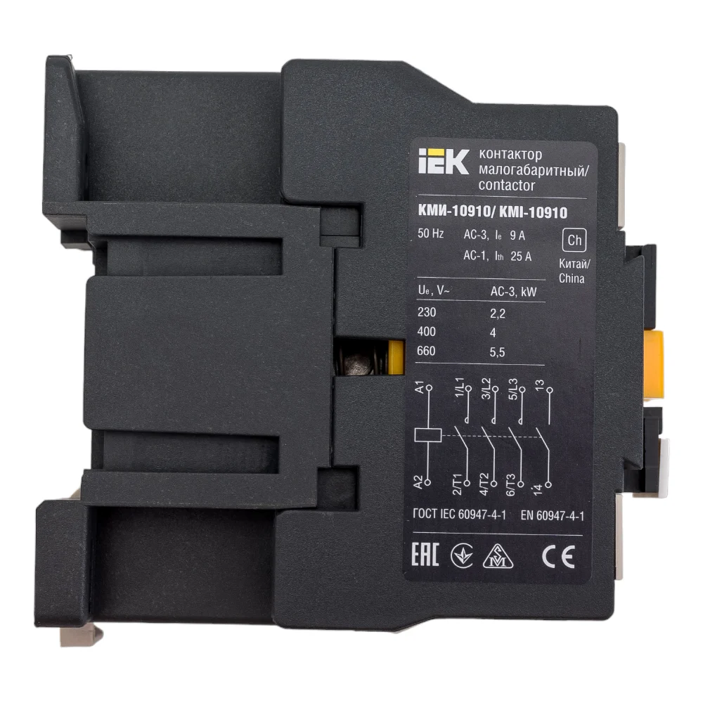 Контактор IEK КМИ-10910 KKM11-009-024-10