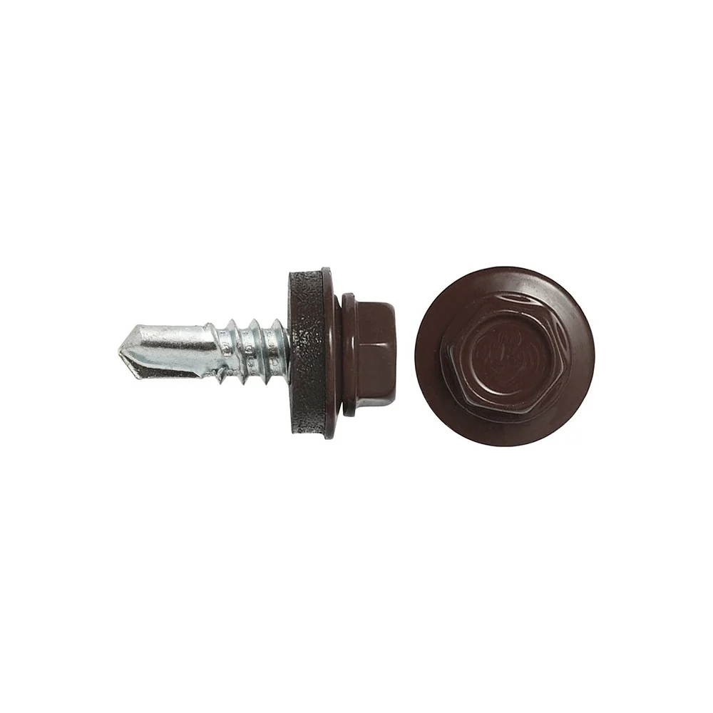 Кровельный саморез swfs ZP 4,8х28 RAL-8017 250 шт. тов-046981