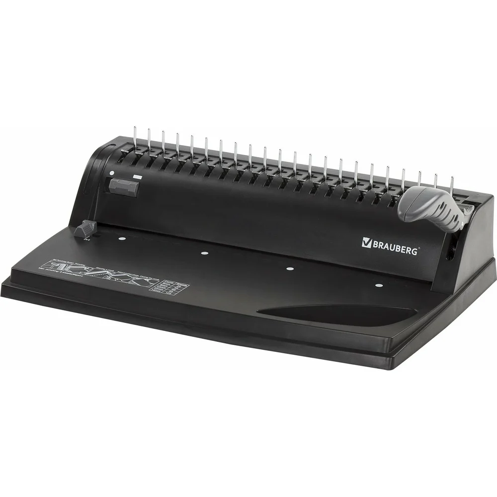 Переплетная машина для пластиковой пружины BRAUBERG B8 530958