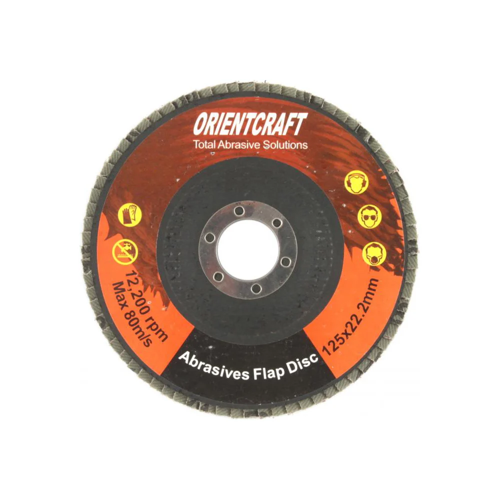 Торцевой лепестковый диск по металлу Orientcraft OCF1252224