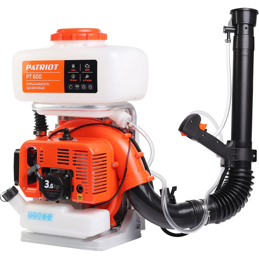 Бензиновый ранцевый опрыскиватель Patriot PT 600 755302615