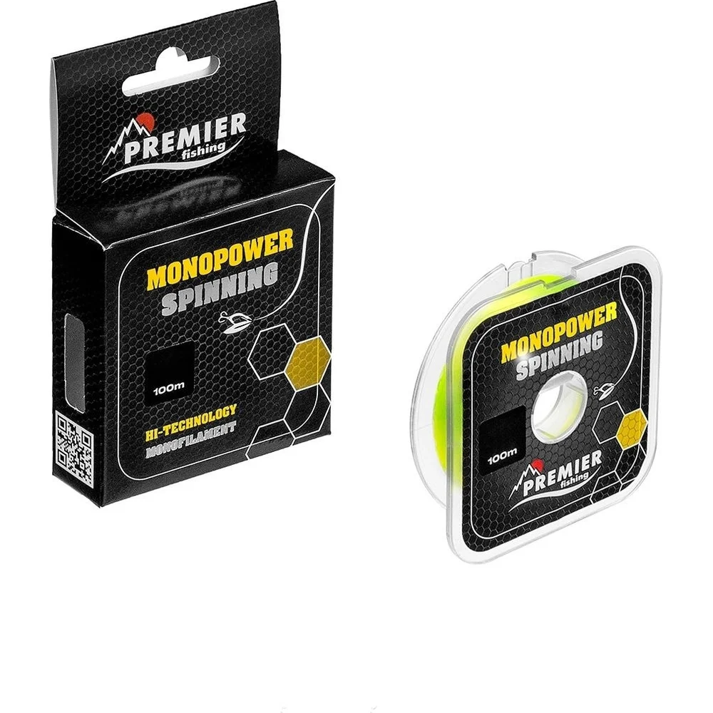 Леска Premier fishing monopower spinning (pr-ms-y-018-100) 281047