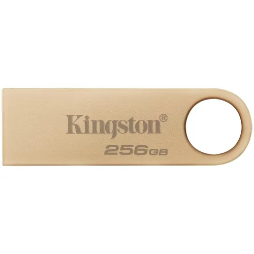 Флешка USB Kingston DataTraveler SE9 256ГБ, USB3.2, золотистый [dtse9g3/256gb]
