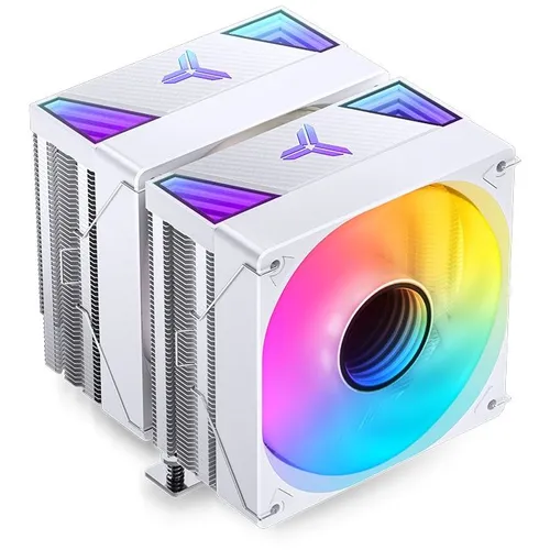 Устройство охлаждения (кулер) JONSBO CR-3000, 4-pin, ARGB, 120мм, белый, retail [cr-3000 argb white]