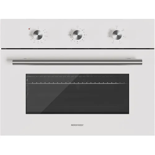 Духовой шкаф электрический NORDFROST HM 5060 W, 45л, дверца с 2 стеклами, белый
