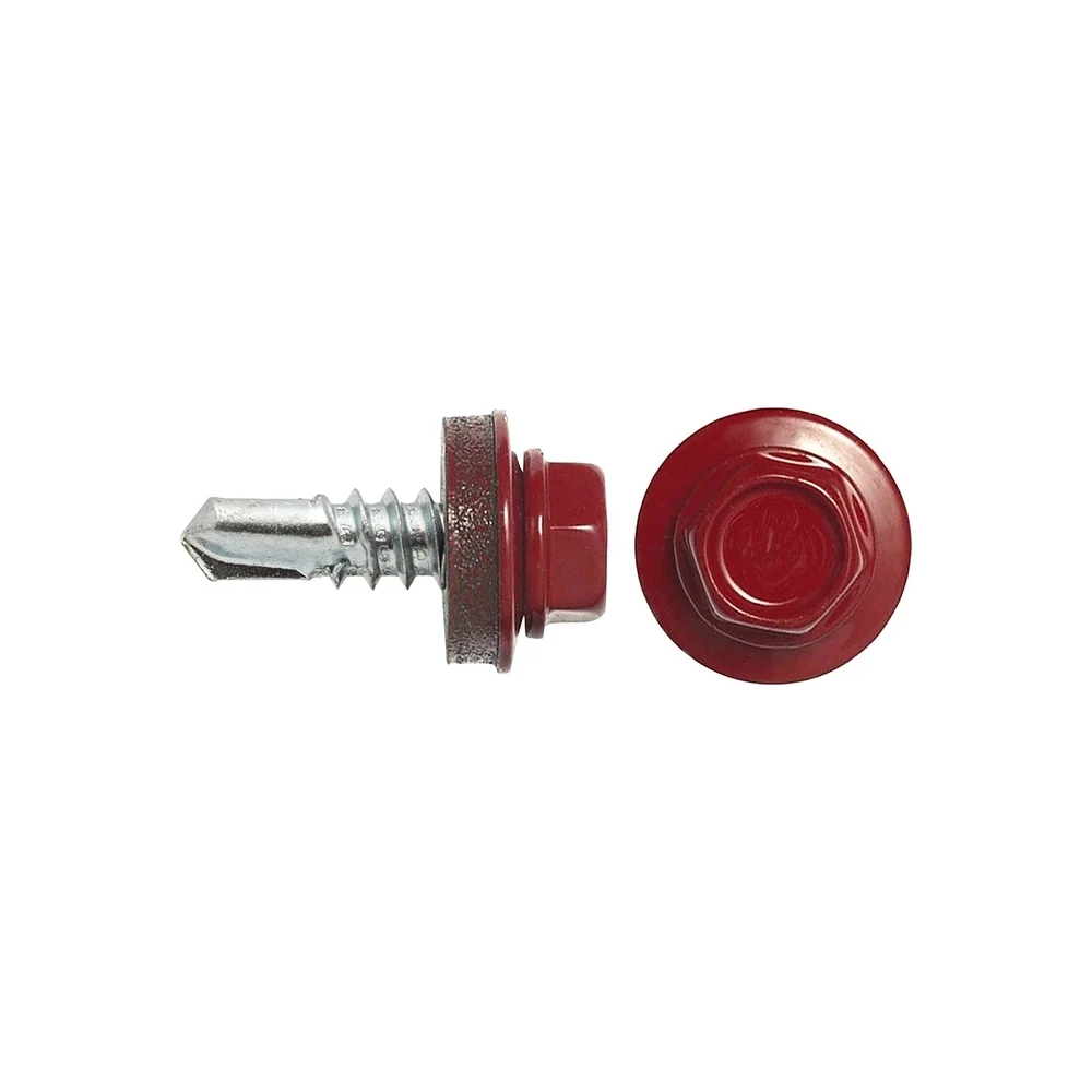 Кровельный саморез swfs 4.8х28 RAL-3003 300 шт. тов-091223