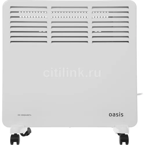 Конвектор OASIS KM-10, 1000Вт, белый