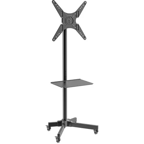 Стойка для телевизора Kromax OMEGA-16, 26-60", напольный, поворот и наклон, черный [90665]
