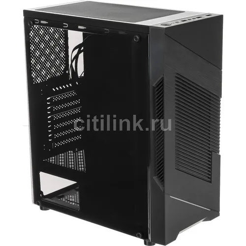 Корпус ATX Accord ACC-CL915, Midi-Tower, без БП, черный