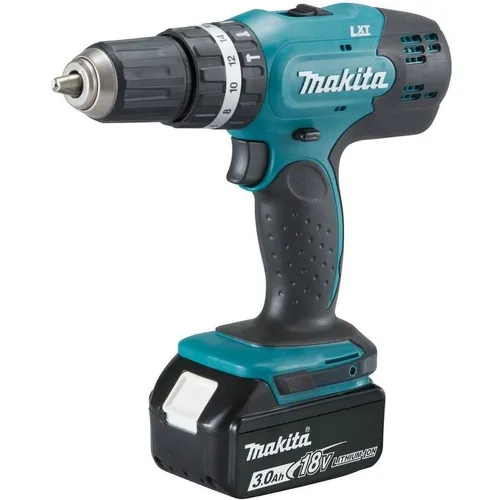 Ударная дрель-шуруповерт Makita DHP453RFE, 3Ач, с двумя аккумуляторами