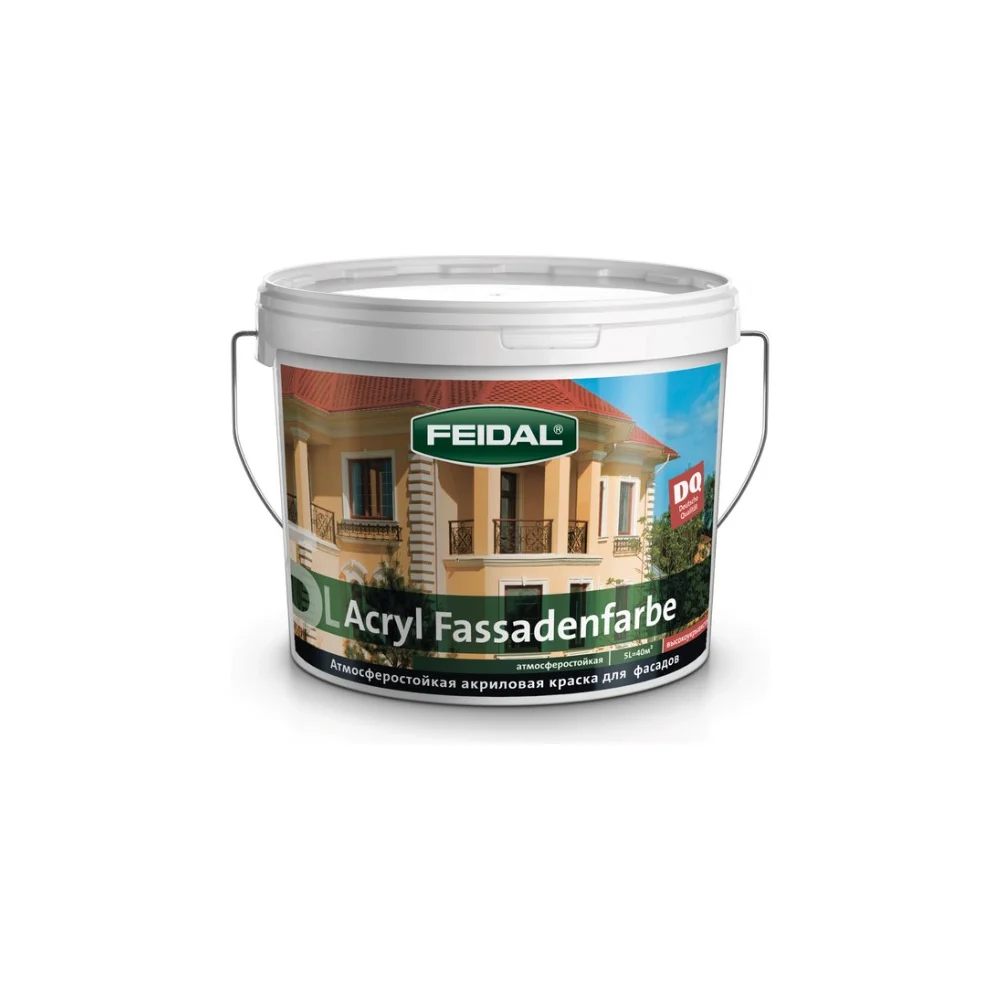 Морозостойкая фасадная краска Feidal Acryl Fassadenfarbe 20065