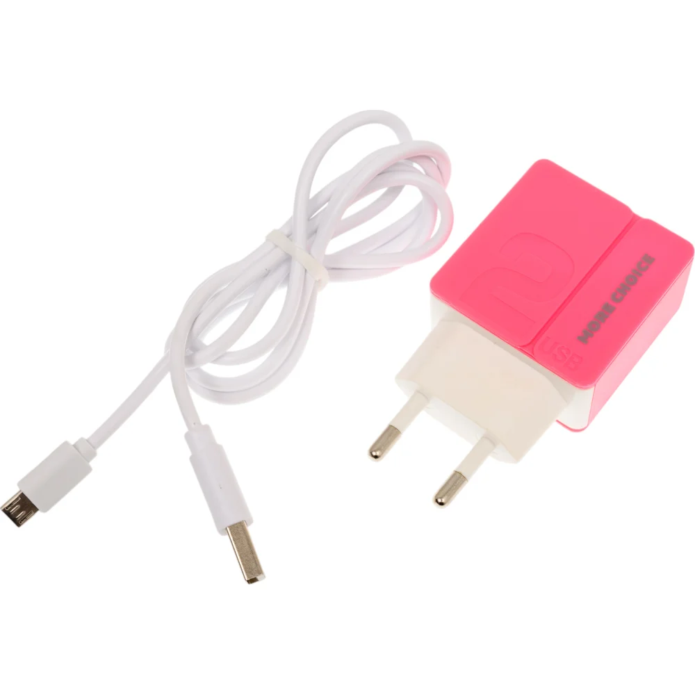 Зарядное устройство для смартфона More Choice NC46m Pink