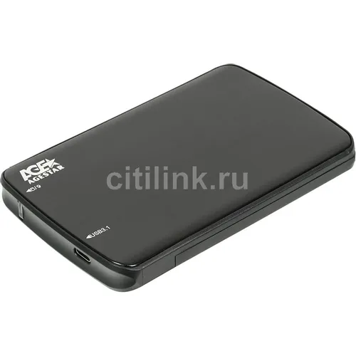 Внешний корпус для HDD/SSD AgeStar 31UB2A12C, черный