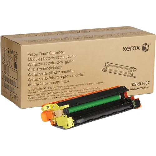 Блок фотобарабана Xerox 108R01487 желтый цв:40000стр. для VersaLink C600/C605 40K