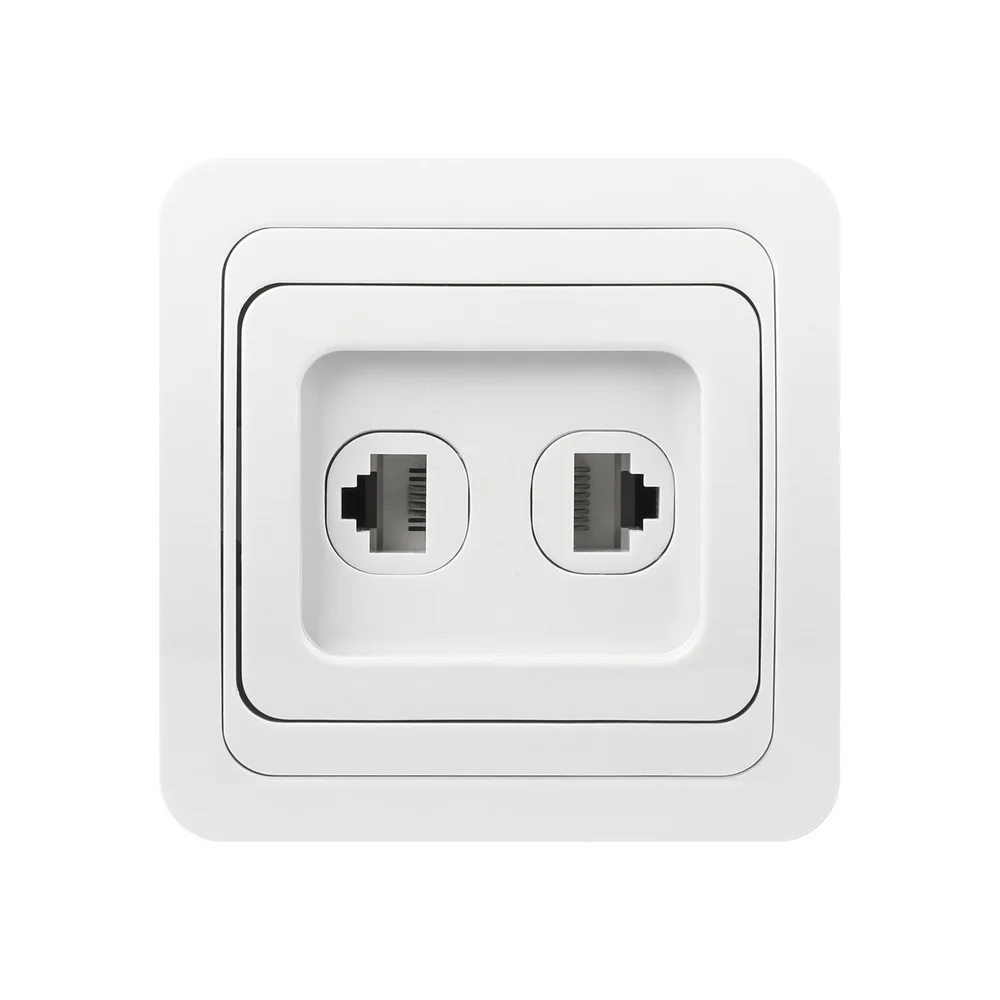 Компьютерная телефонная розетка Smartbuy Марс SBE-02w-S1-RJPH