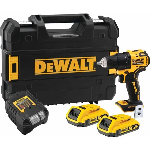 Дрель-шуруповерт DeWALT DCD708D2T-QW, 2Ач, с двумя аккумуляторами